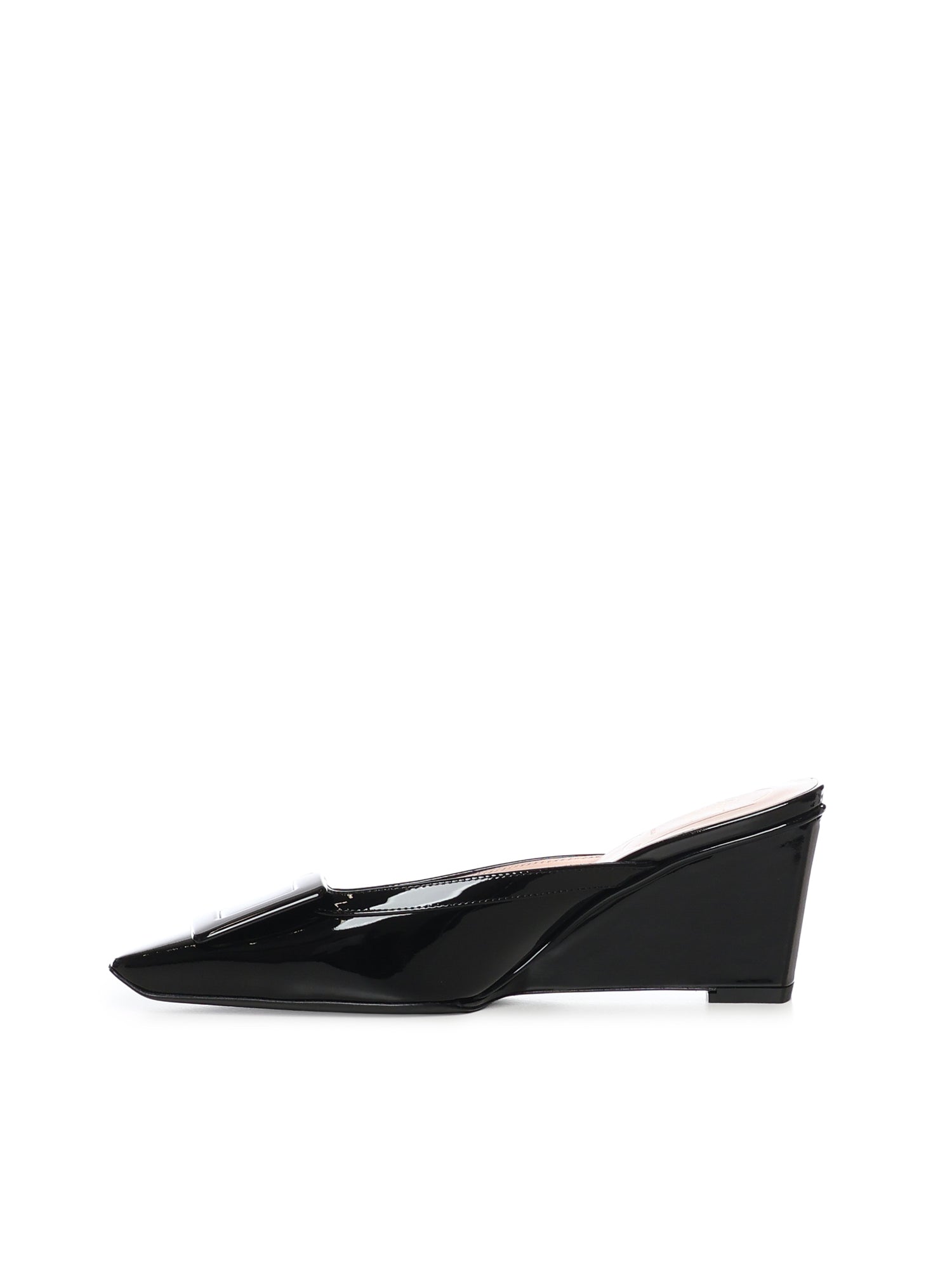 Mule Belle Vivier in vernice RVW80644380D1P B999 ROGER VIVIER 
