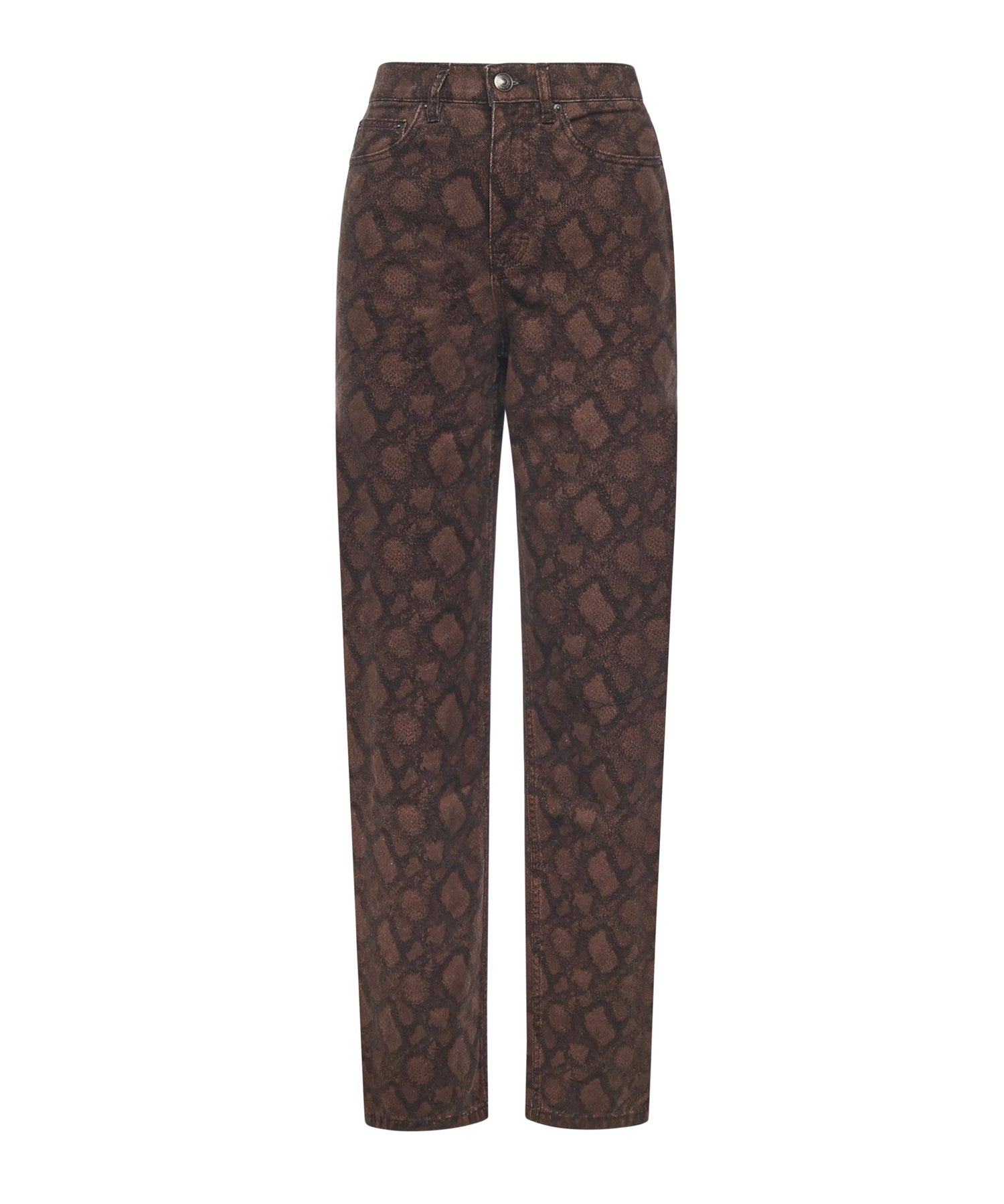Jeans dritti con stampa all-over 115000 3074 ROTATE 