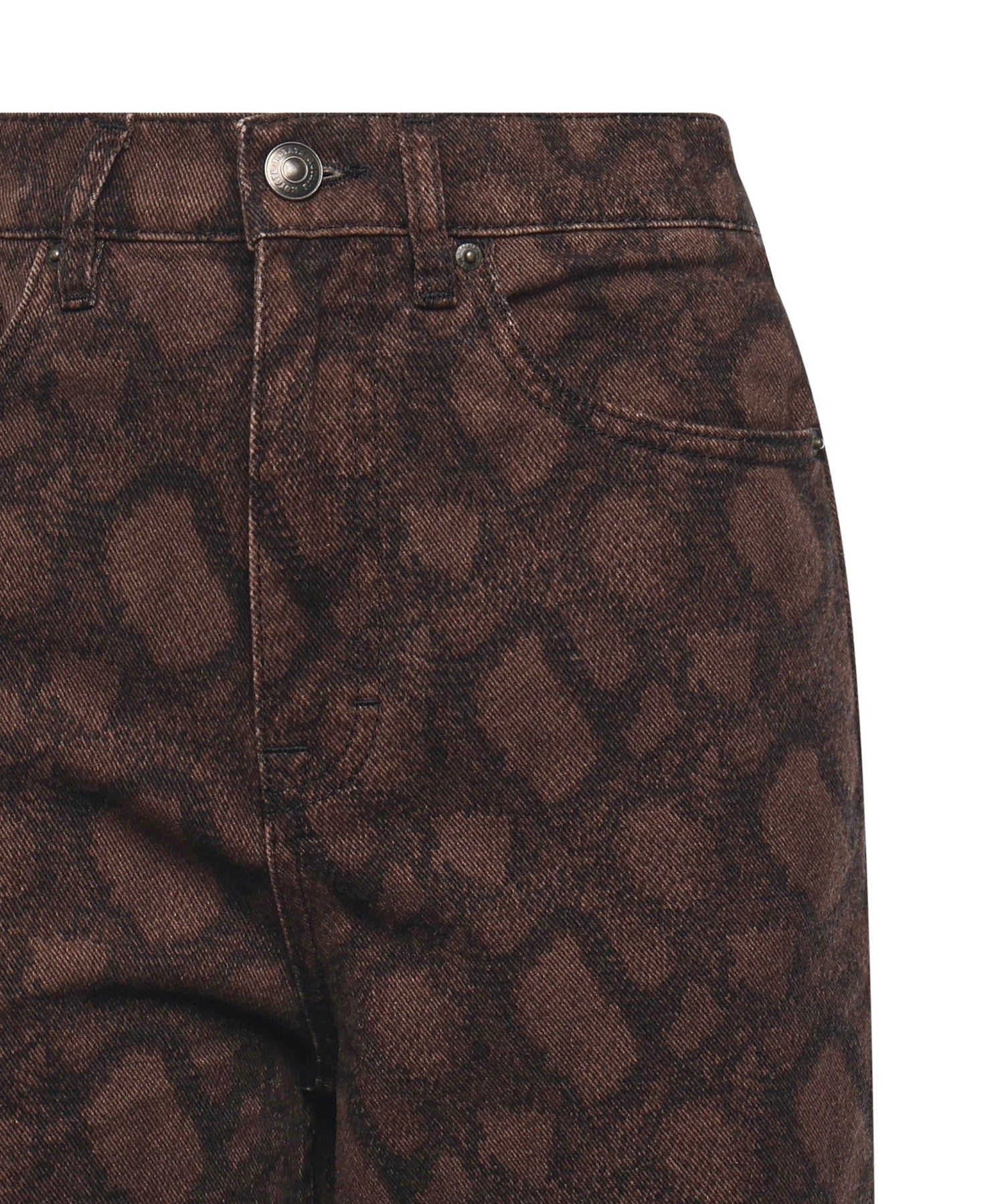 Jeans dritti con stampa all-over 115000 3074 ROTATE 
