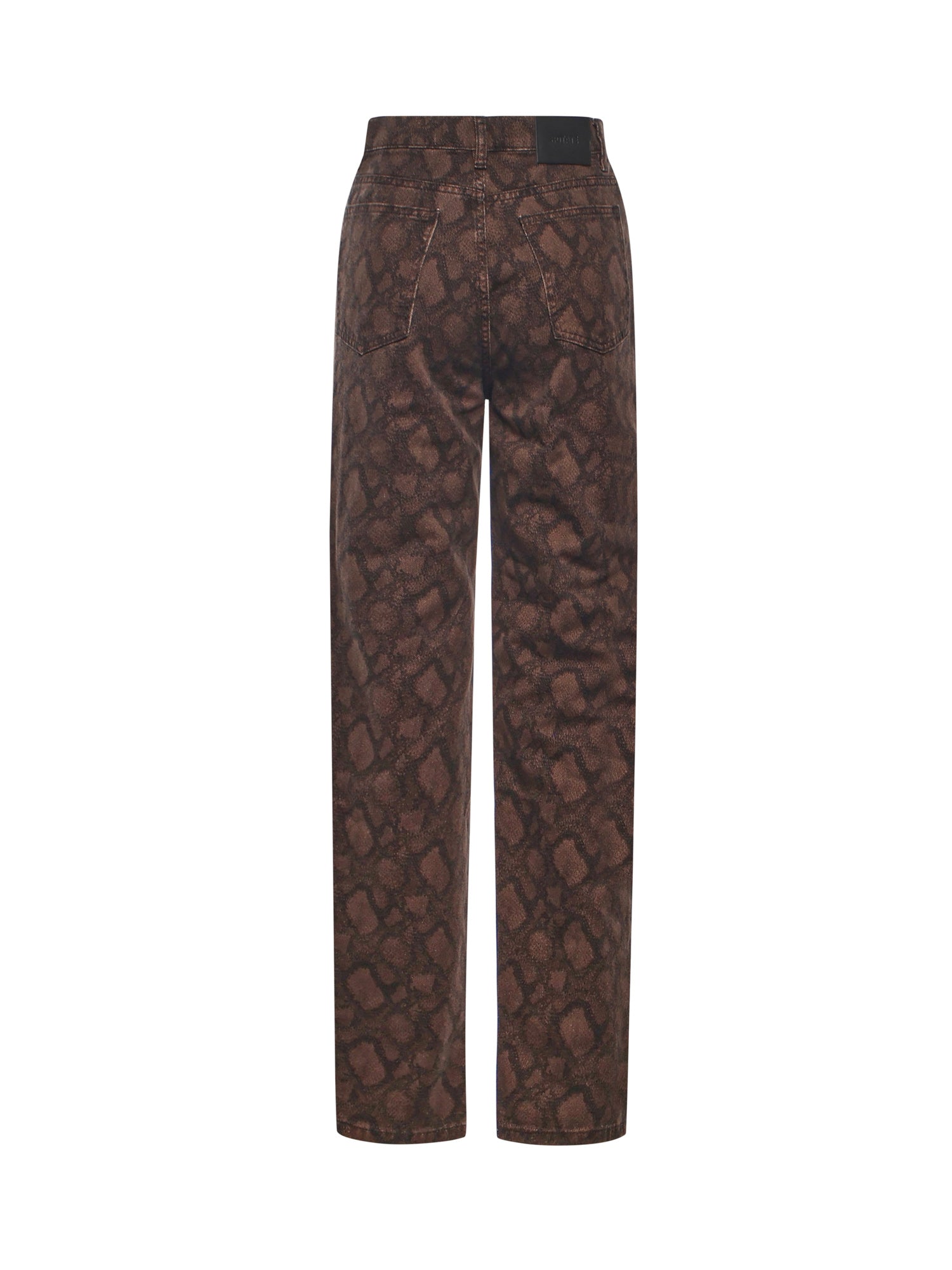 Jeans dritti con stampa all-over 115000 3074 ROTATE 