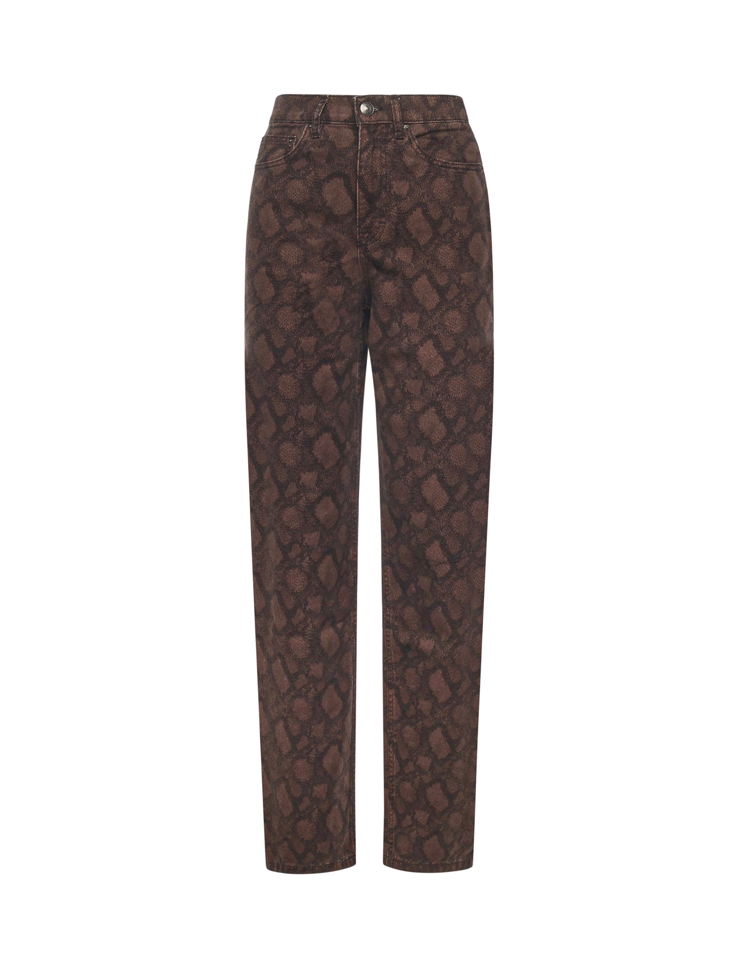 Jeans dritti con stampa all-over 115000 3074 ROTATE 