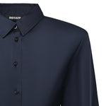 Abito chemisier in satin 115108 2318 ROTATE 