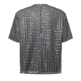 T-shirt con perline 115155 516 ROTATE 