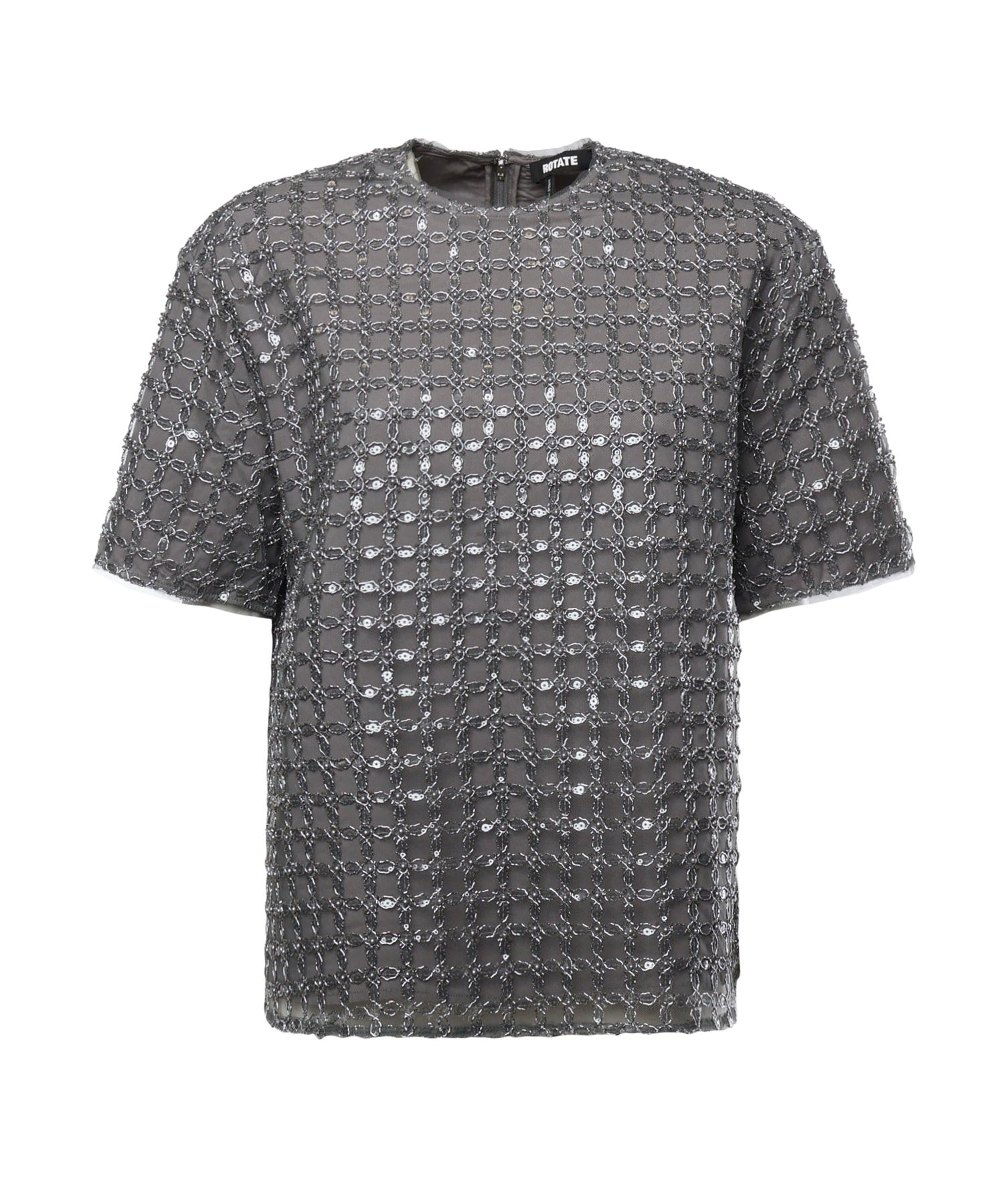 T-shirt con perline 115155 516 ROTATE 