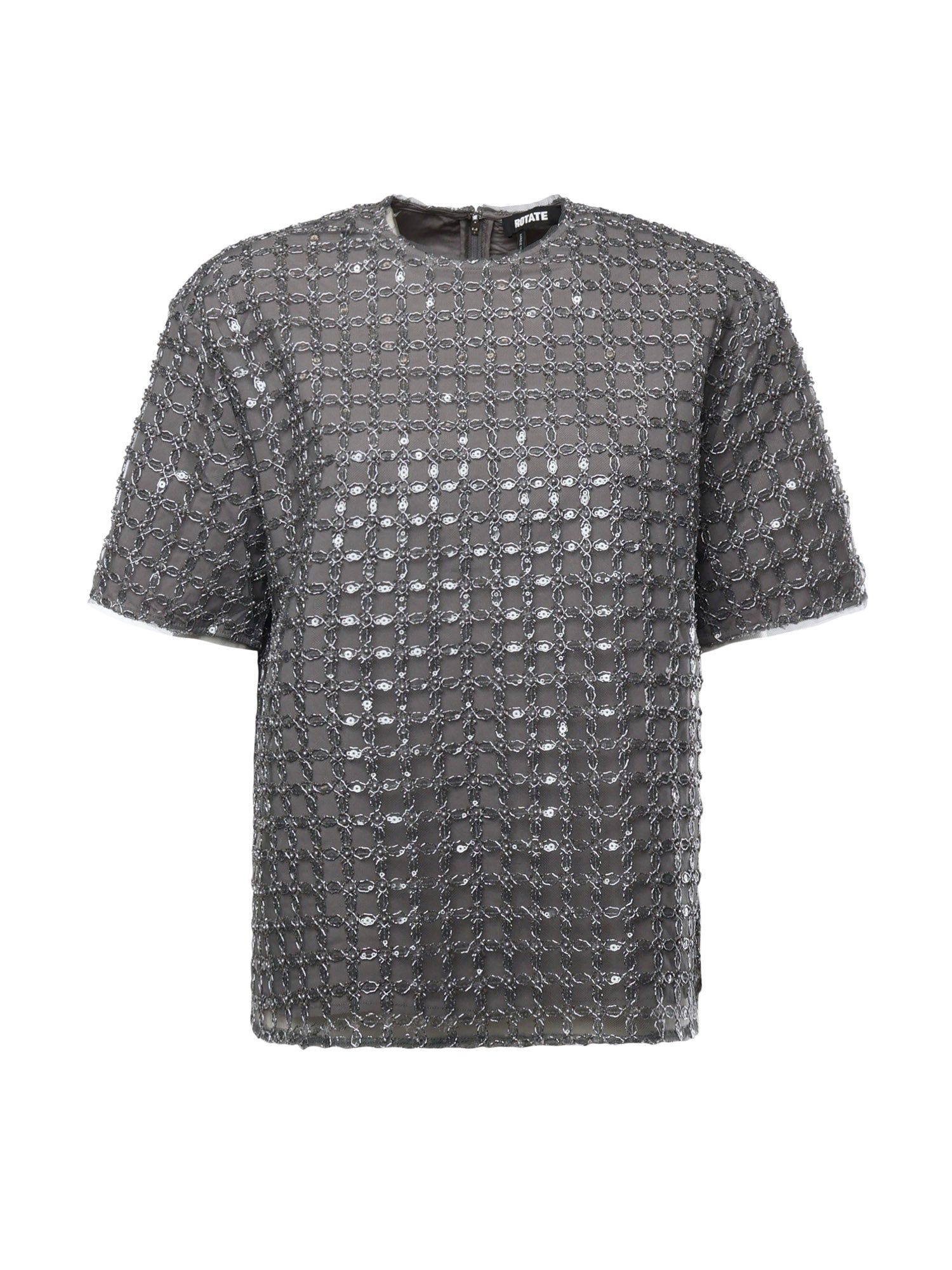 T-shirt con perline 115155 516 ROTATE 