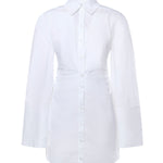 Abito camicia in cotone 115162 400 ROTATE 