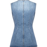 Top in denim 115167 1321 ROTATE 