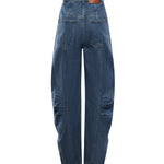 Jeans cargo in denim 115171 1602 ROTATE 