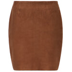 Minigonna in suede 115592 249 ROTATE 