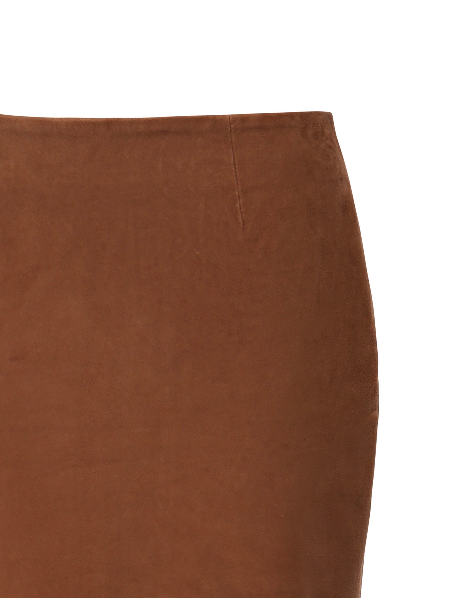 Minigonna in suede 115592 249 ROTATE 