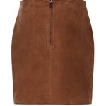 Minigonna in suede 115592 249 ROTATE 