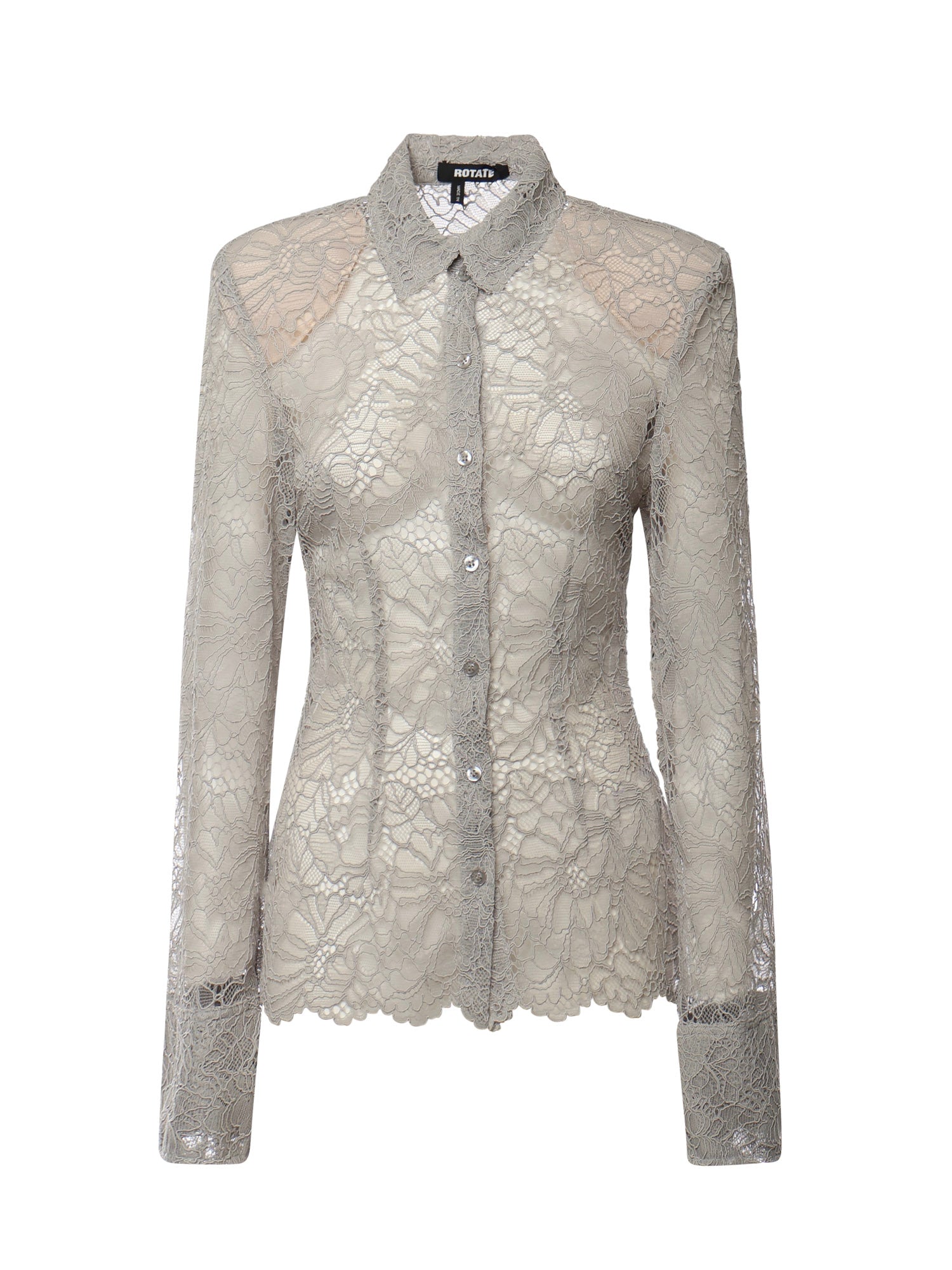 Camicia floreale in rete<BR/> 115704 039 ROTATE 