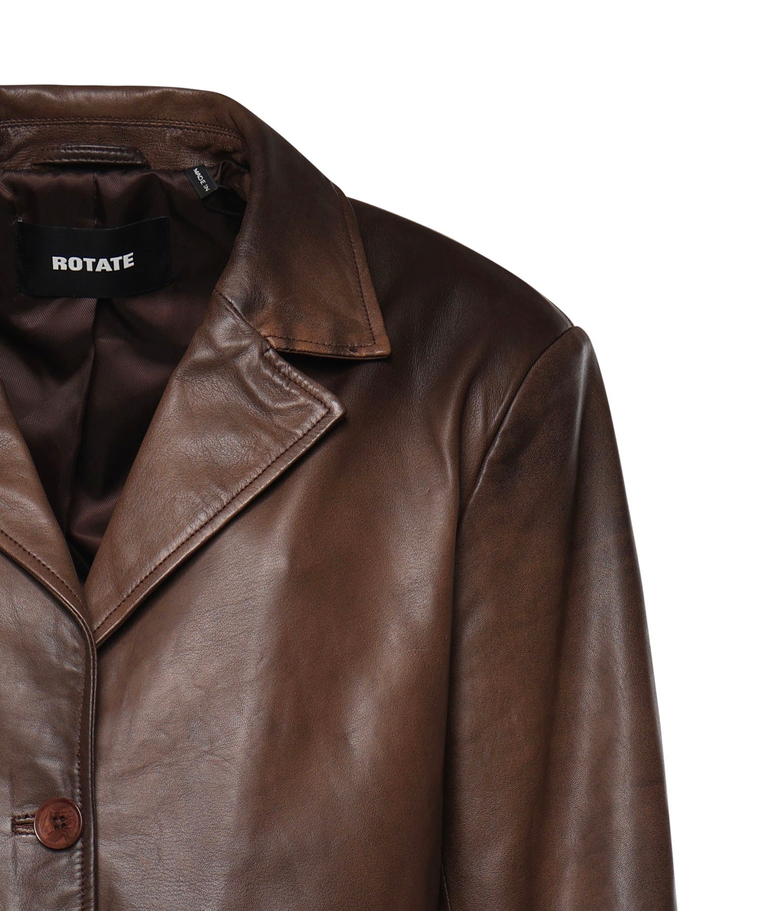 Blazer in pelle 116031 2037 ROTATE 