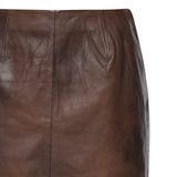 Gonna a tubino in pelle 116321 2037 ROTATE 