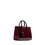 Borsa Sac de Jour in pelle verniciata - Nano 398711 B870W6413 SAINT LAURENT 
