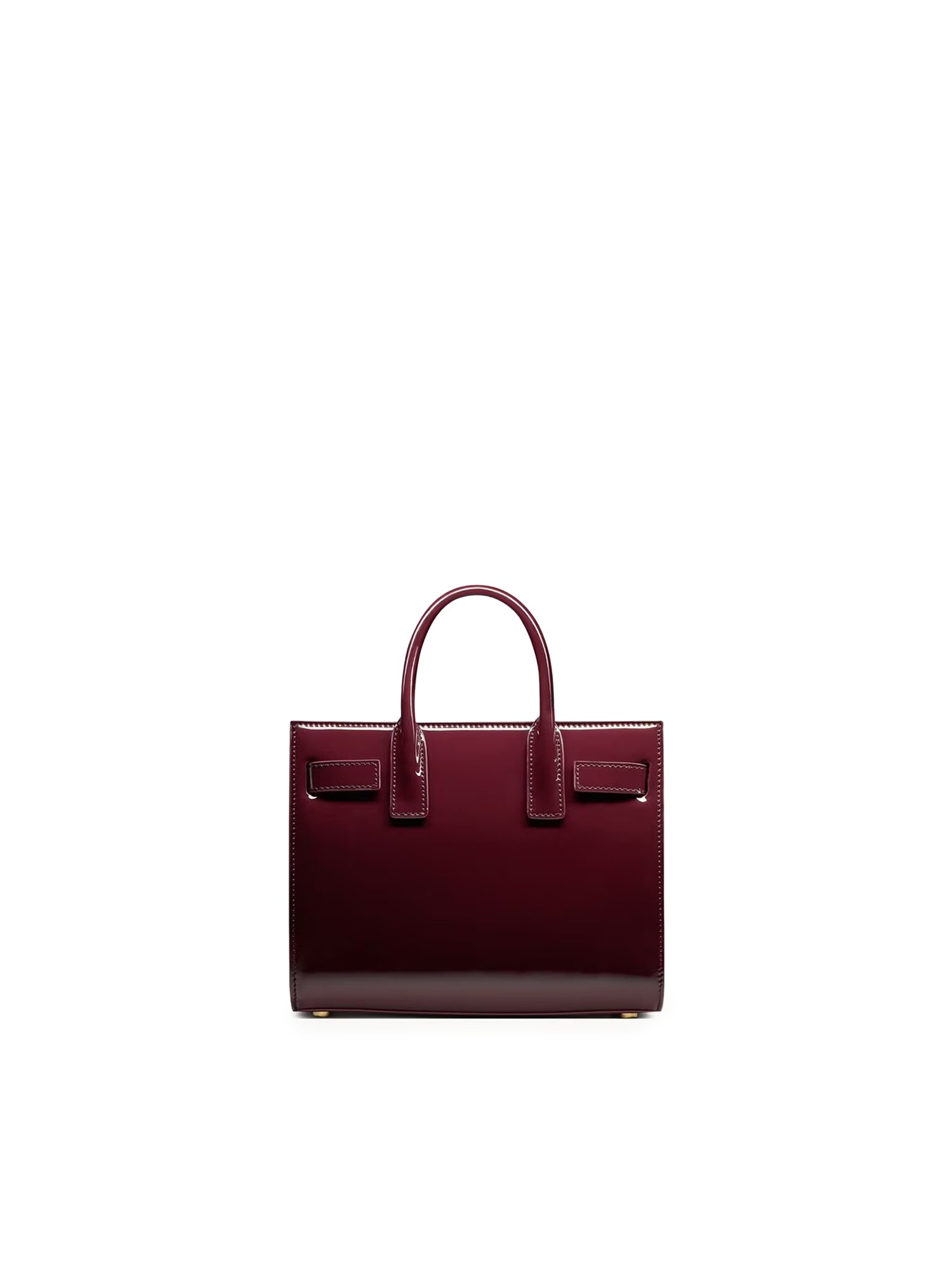 Borsa Sac de Jour in pelle verniciata - Nano 398711 B870W6413 SAINT LAURENT 