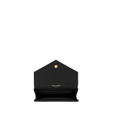 Portafoglio Cassandre Matelassé Envelope in pelle goffrata 414404 BOW011000 SAINT LAURENT 