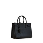 Borsa Sac de Jour in pelle goffrata coccodrillo - Baby 421863 DZEAW1000 SAINT LAURENT 