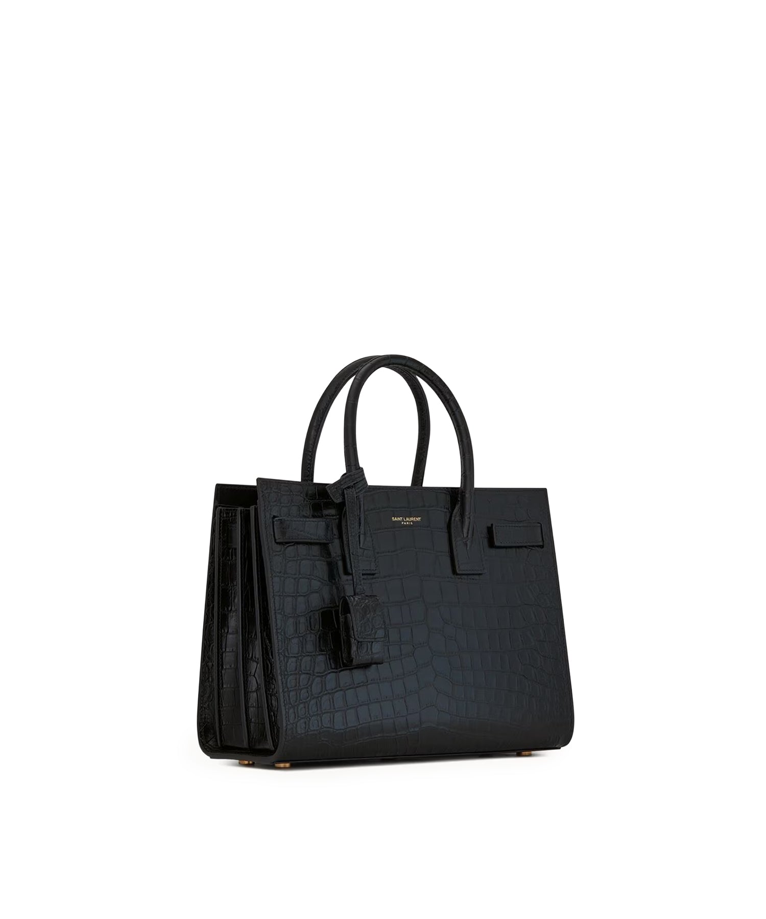 Borsa Sac de Jour in pelle goffrata coccodrillo - Baby 421863 DZEAW1000 SAINT LAURENT 