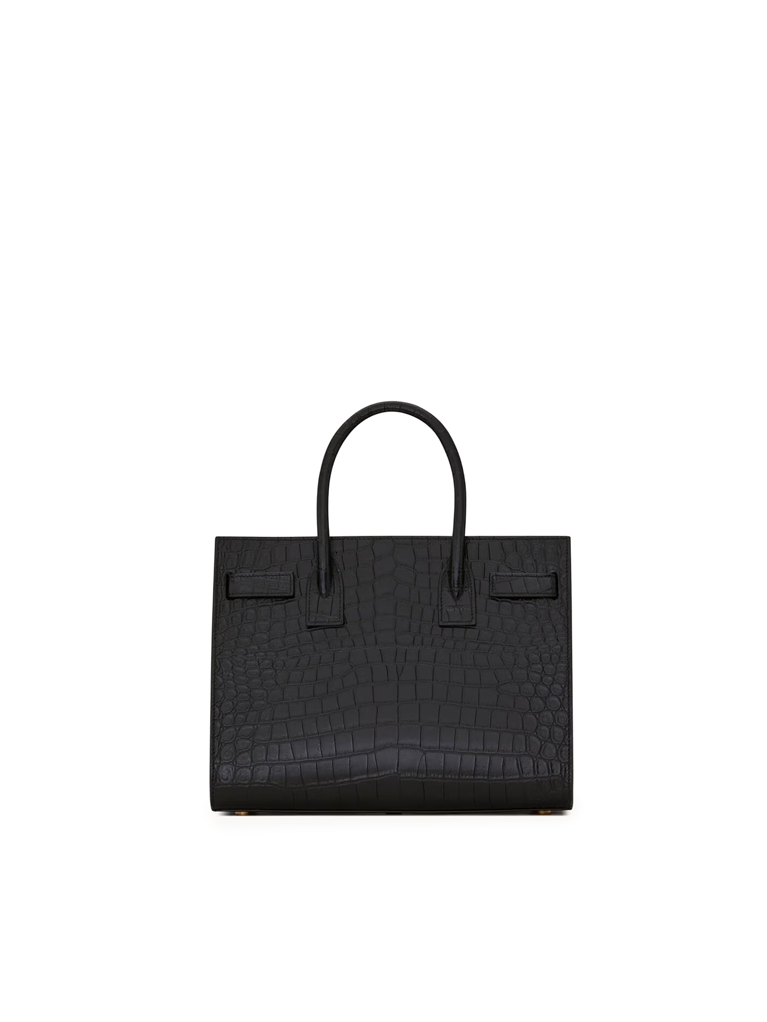 Borsa Sac de Jour in pelle goffrata coccodrillo - Baby 421863 DZEAW1000 SAINT LAURENT 