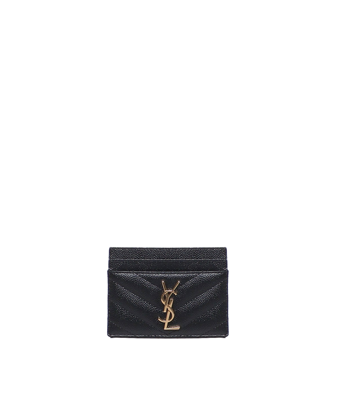 Portacarte Cassandre matelassé 423291 BOW011000 SAINT LAURENT 