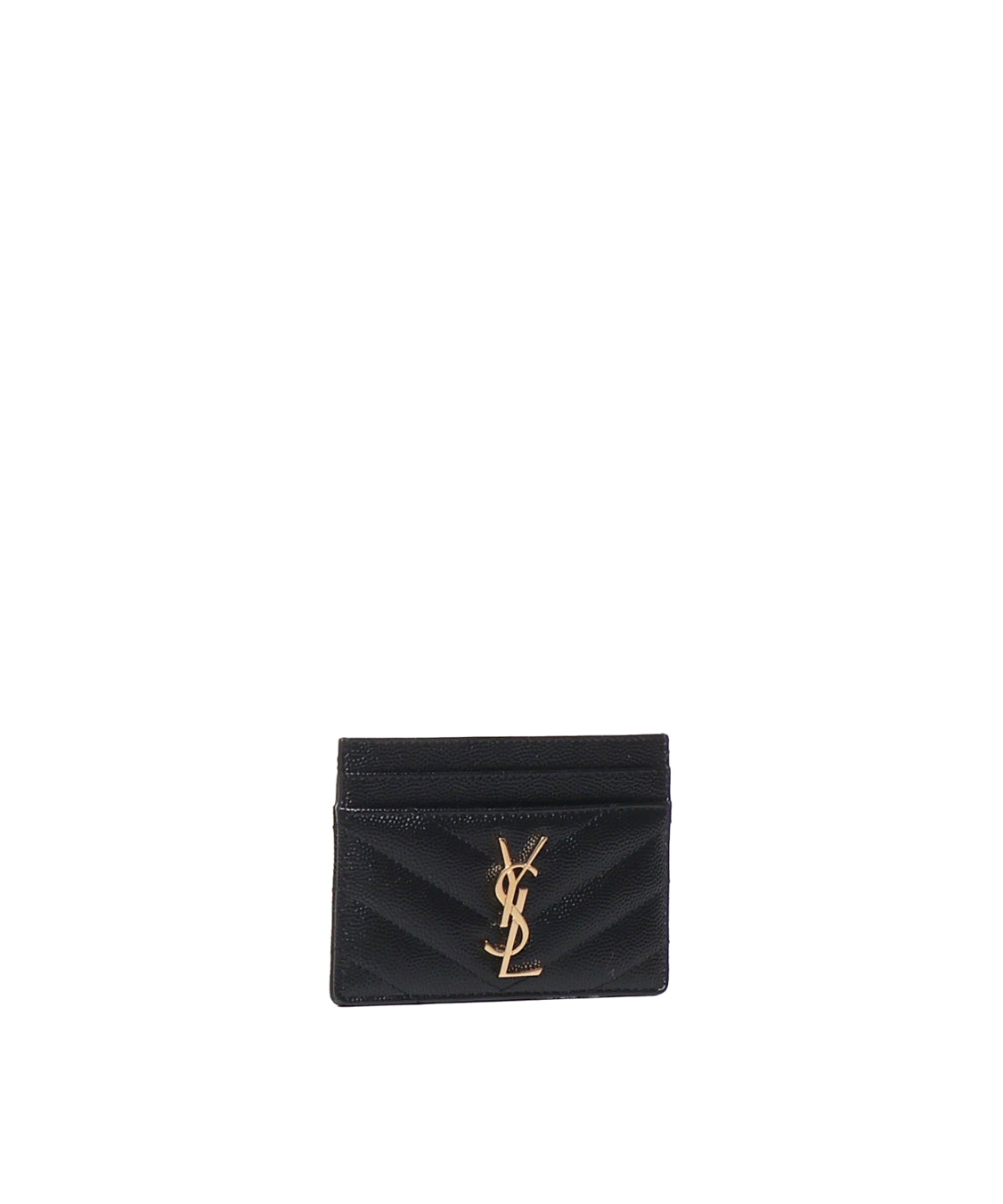 Portacarte Cassandre matelassé 423291 BOW011000 SAINT LAURENT 