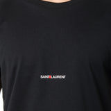 T-shirt logo in cotone 464572 YB2DQ1000 SAINT LAURENT 