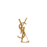 Spilla coccodrillo Cassandre in metallo 470371 Y15008030 SAINT LAURENT 