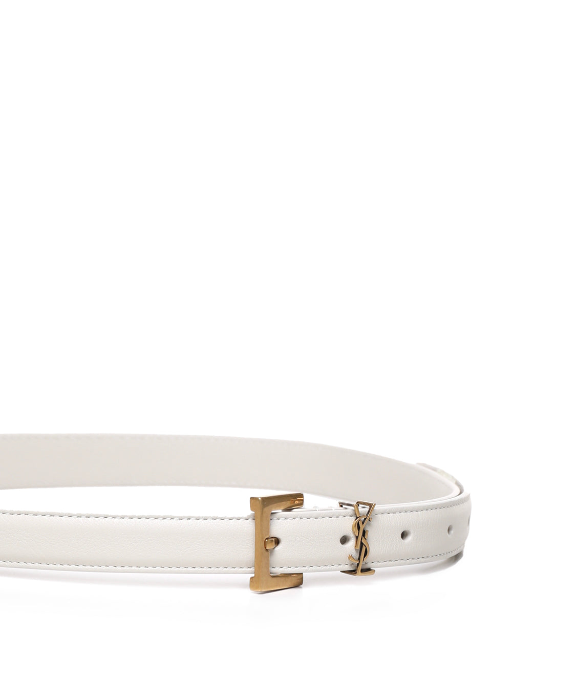 Cintura sottile Cassandre in pelle 554465 BOO0W9207 SAINT LAURENT 