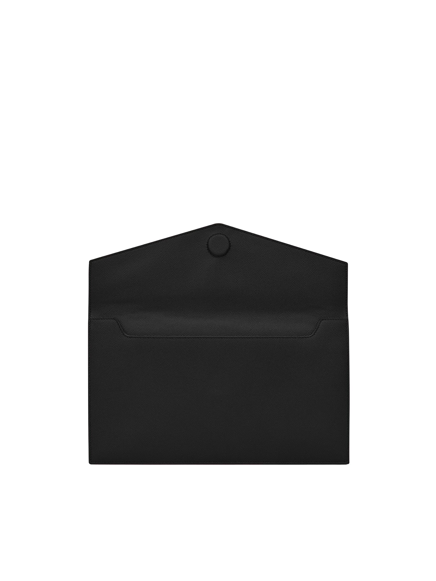 Pochette Uptown in pelle goffrata grain de poudre 565739 1GF0J1000 SAINT LAURENT 