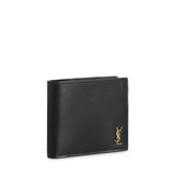 Portafoglio cassandre east/west in pelle lucida 607727 02G0W1000 SAINT LAURENT 