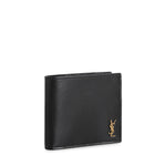 Portafoglio cassandre east/west in pelle lucida 607727 02G0W1000 SAINT LAURENT 