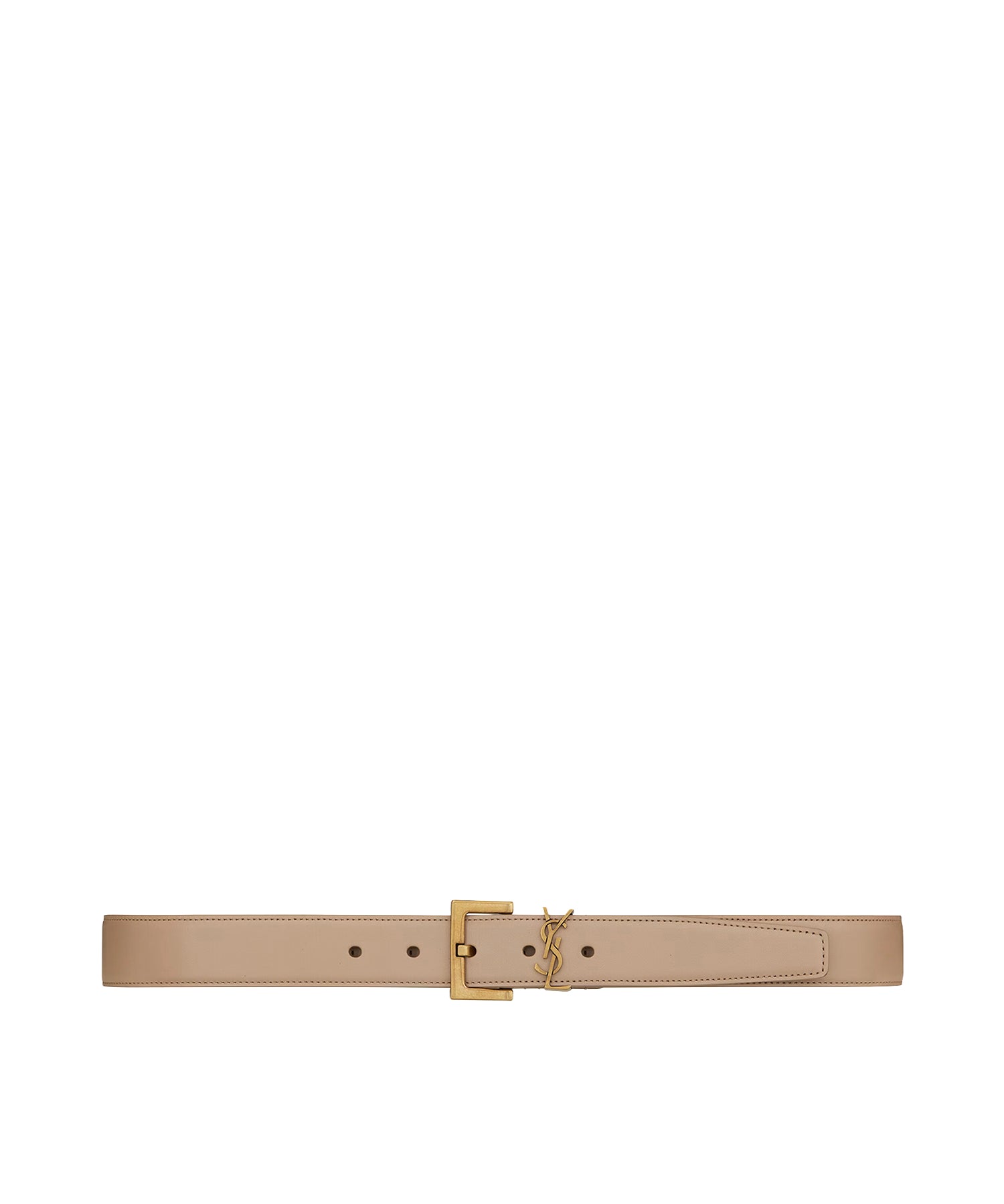 Cintura Cassandre in pelle lucida<BR/> 634437 BOO0W2721 SAINT LAURENT 
