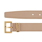 Cintura Cassandre in pelle lucida<BR/> 634437 BOO0W2721 SAINT LAURENT 