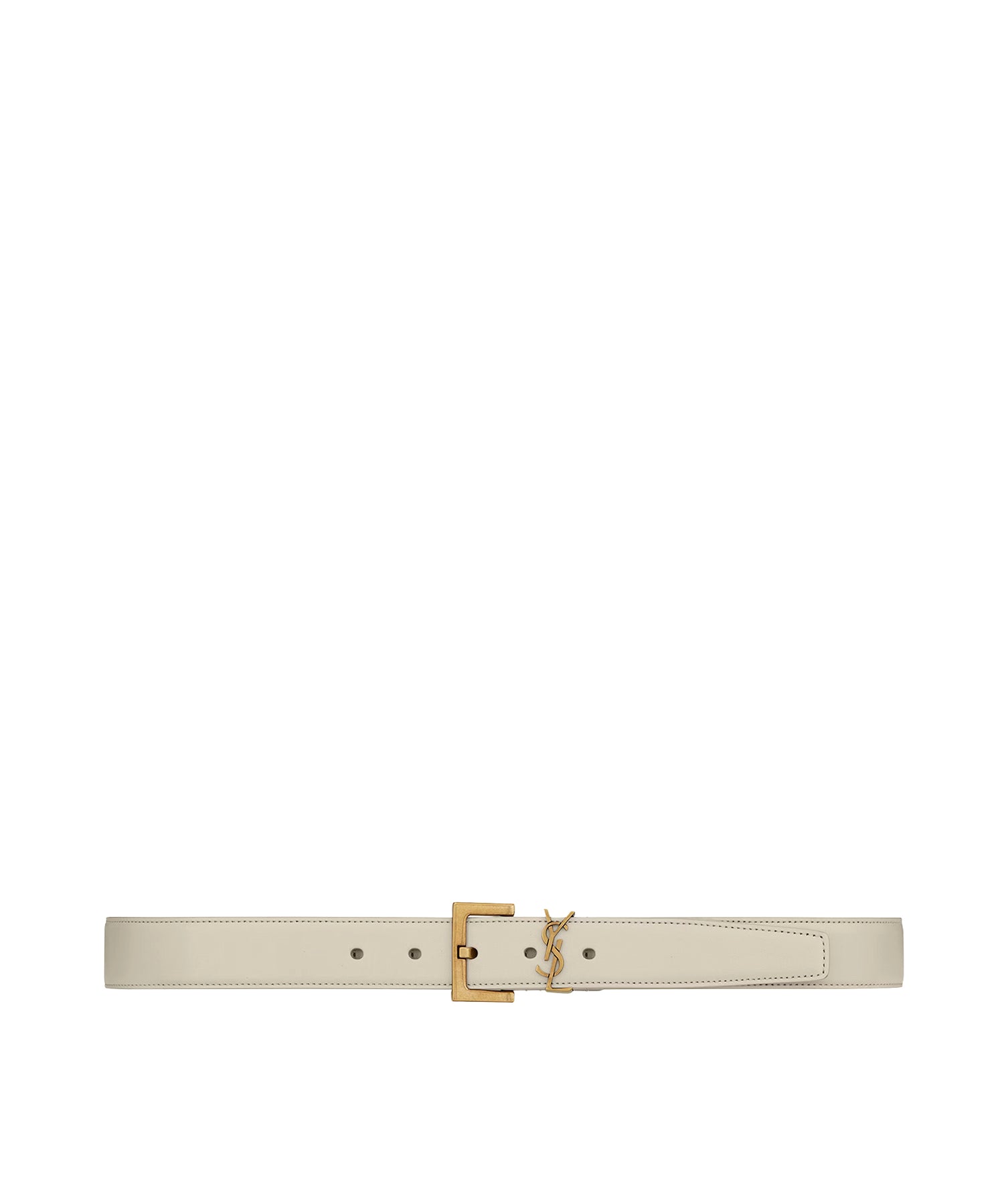 Cintura cassandre in pelle lucida 634437 BOO0W9207 SAINT LAURENT 