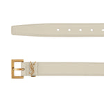 Cintura cassandre in pelle lucida 634437 BOO0W9207 SAINT LAURENT 