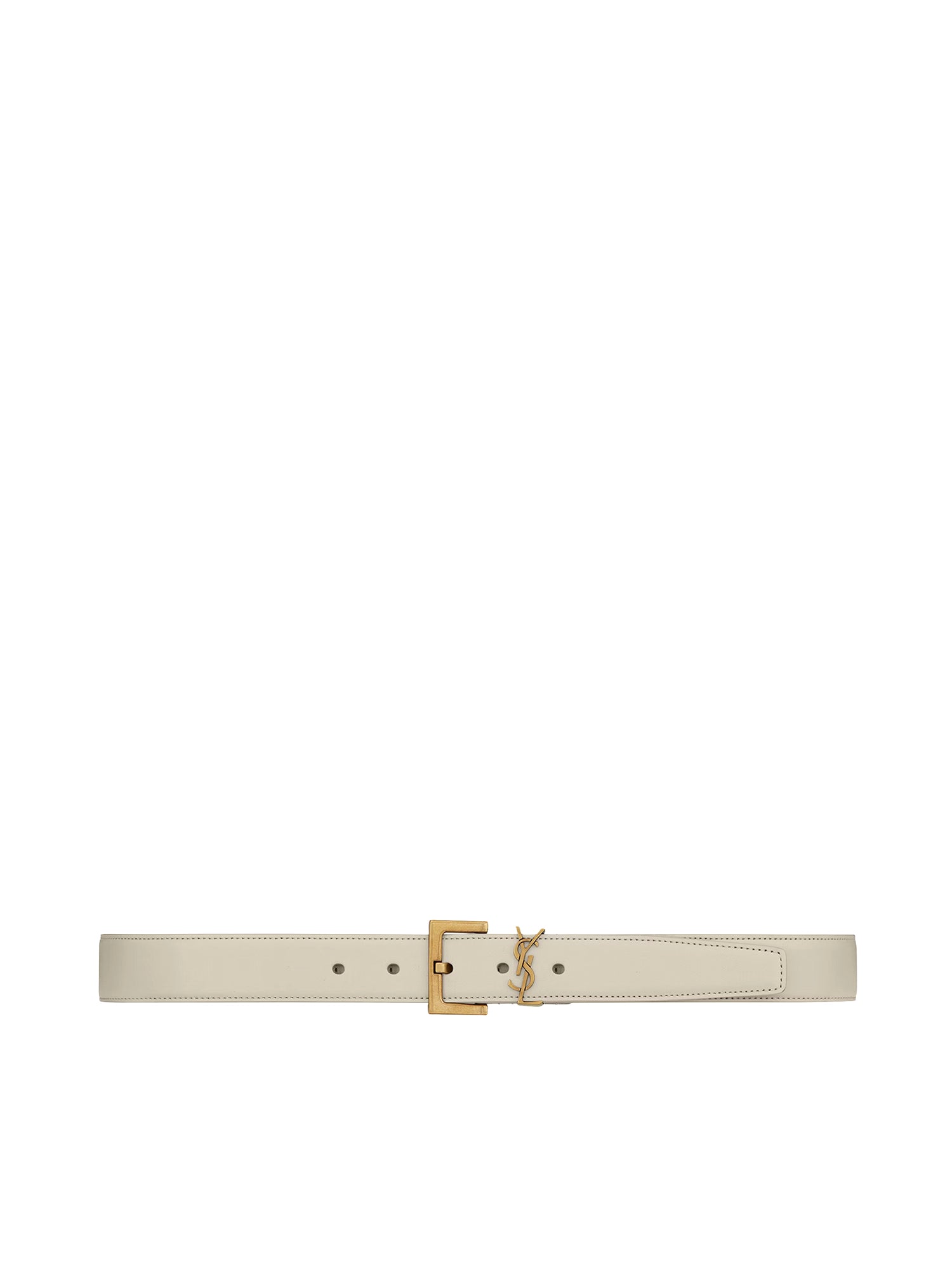 Cintura cassandre in pelle lucida 634437 BOO0W9207 SAINT LAURENT 