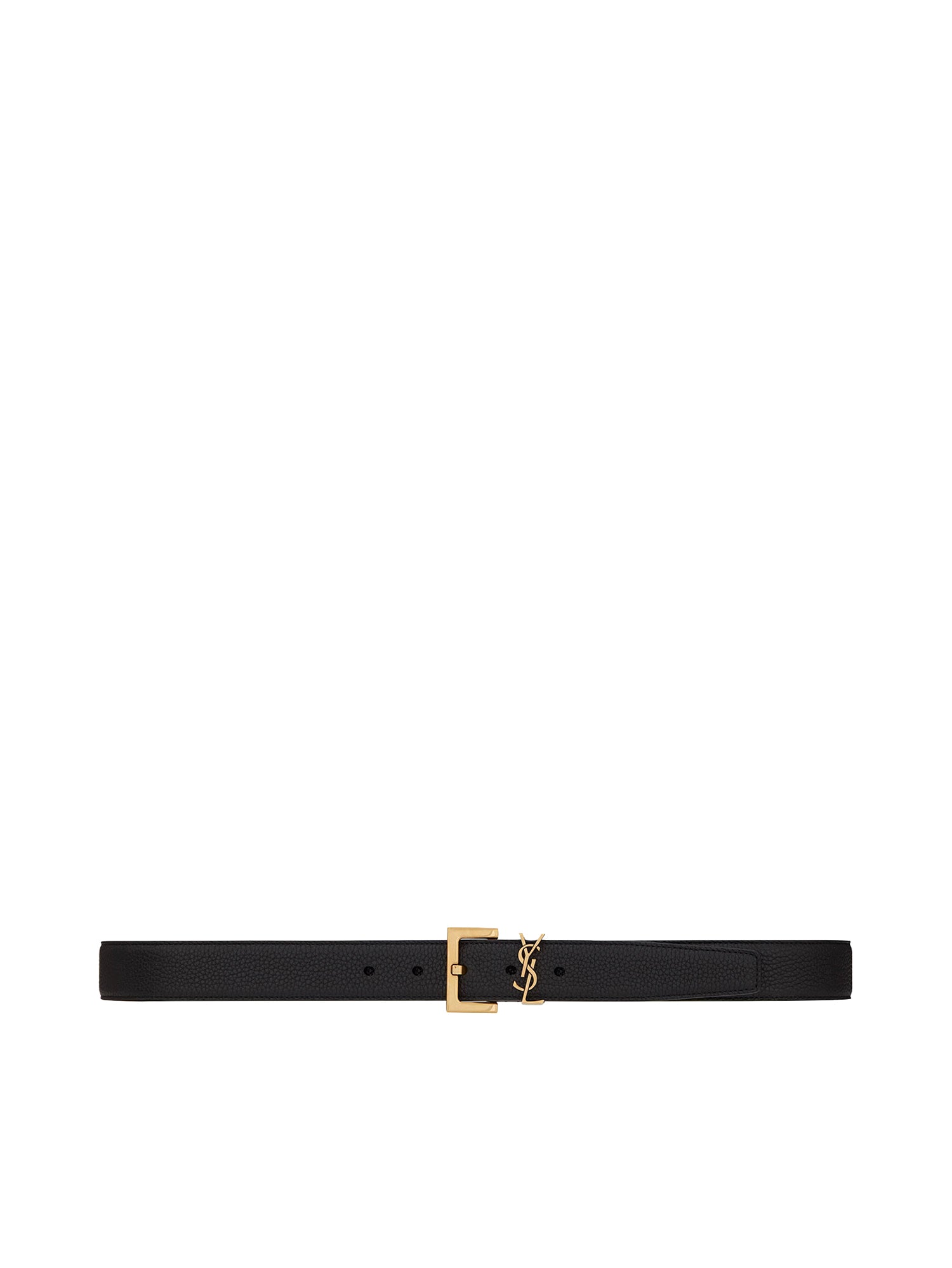 Cintura cassandre in pelle martellata 634440 DTI0W1000 SAINT LAURENT 