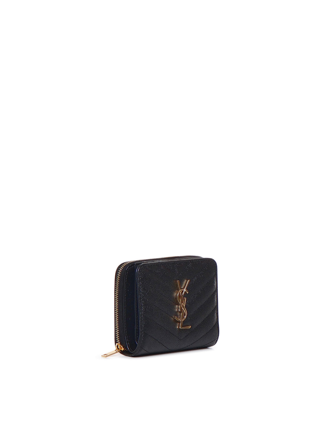 Portafoglio Cassandre matelassé in pelle 668288 BOW011000 SAINT LAURENT 