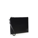 Porta tablet con logo in pelle 683827 1JB0E1000 SAINT LAURENT 