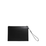 Porta tablet con logo in pelle 683827 1JB0E1000 SAINT LAURENT 