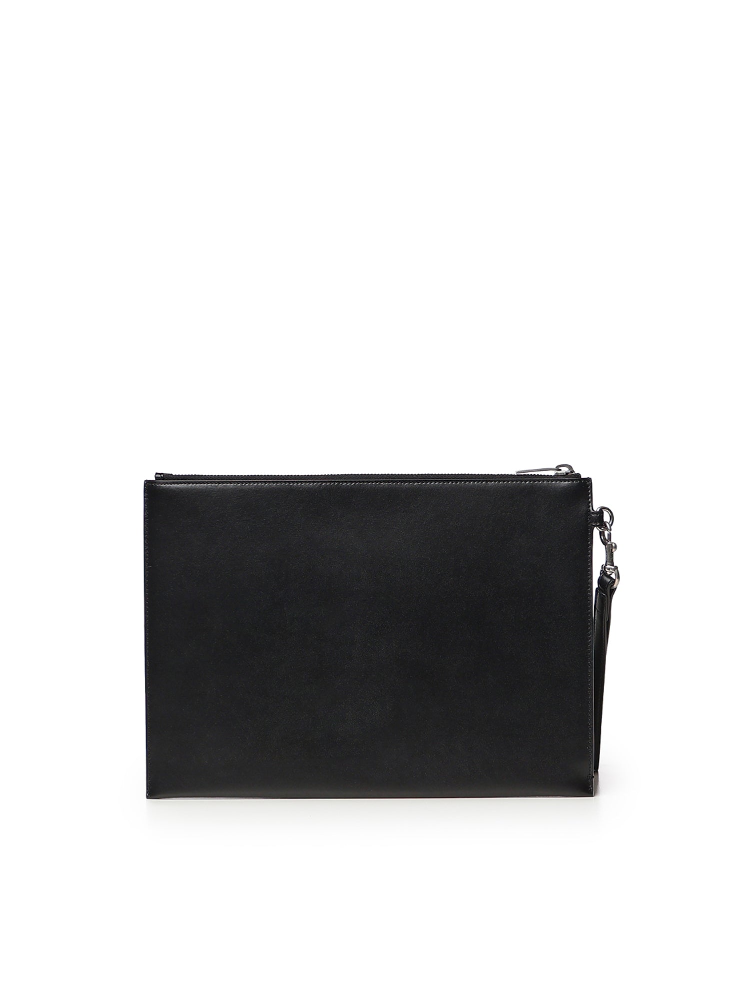 Porta tablet con logo in pelle 683827 1JB0E1000 SAINT LAURENT 