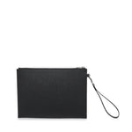 Porta tablet Saint Laurent Paris in pelle goffrata grain de poudre 683865 BTY0N1000 SAINT LAURENT 