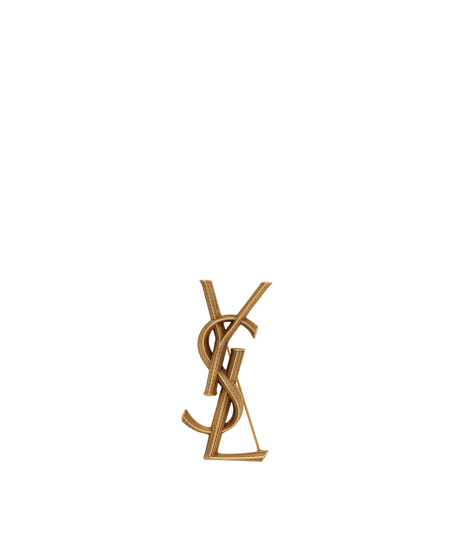 Spilla serpente Cassandre in metallo 700582 Y15008204 SAINT LAURENT 