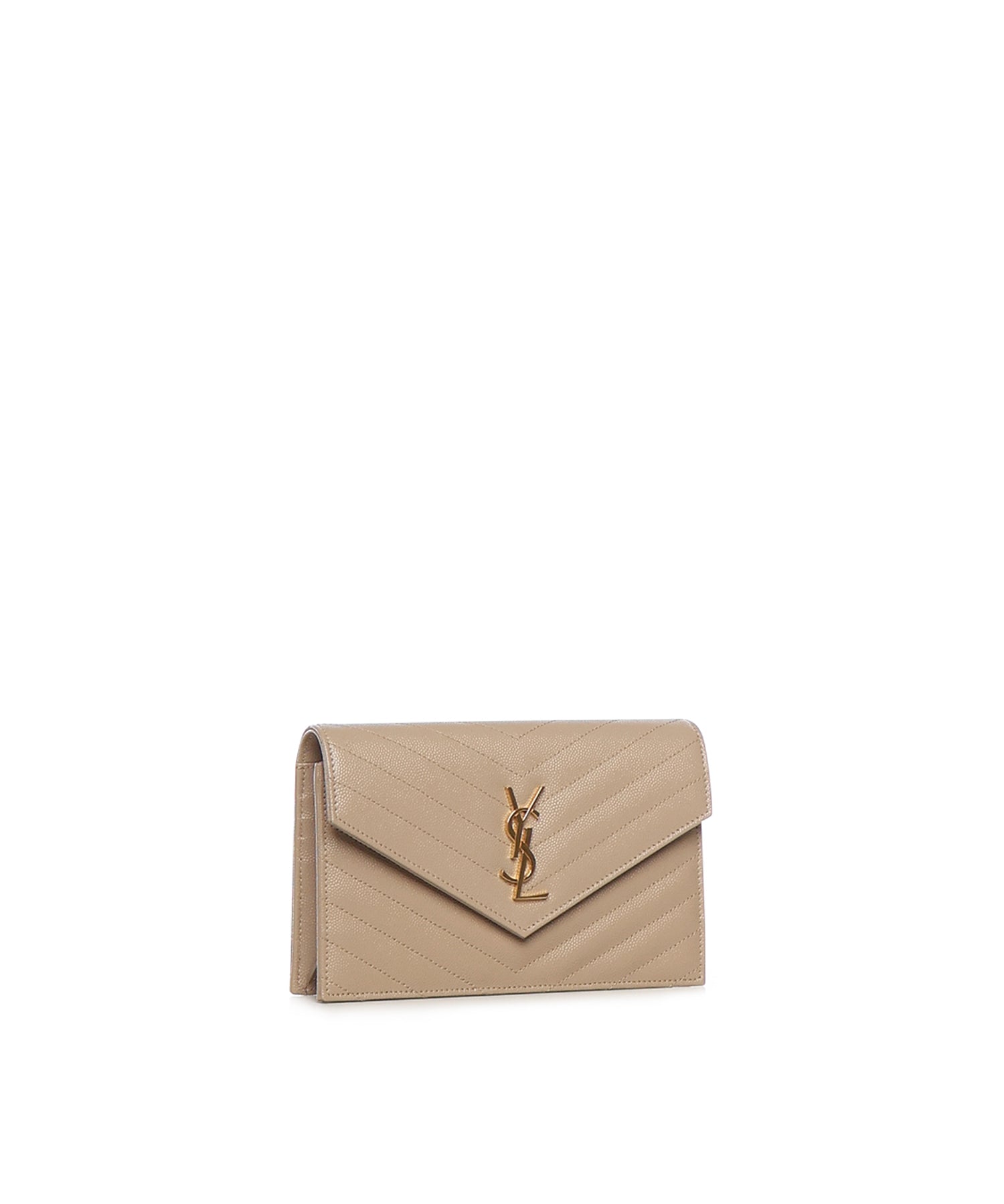 Pochette Envelope con catena Cassandre in pelle 742920 BOW012721 SAINT LAURENT 