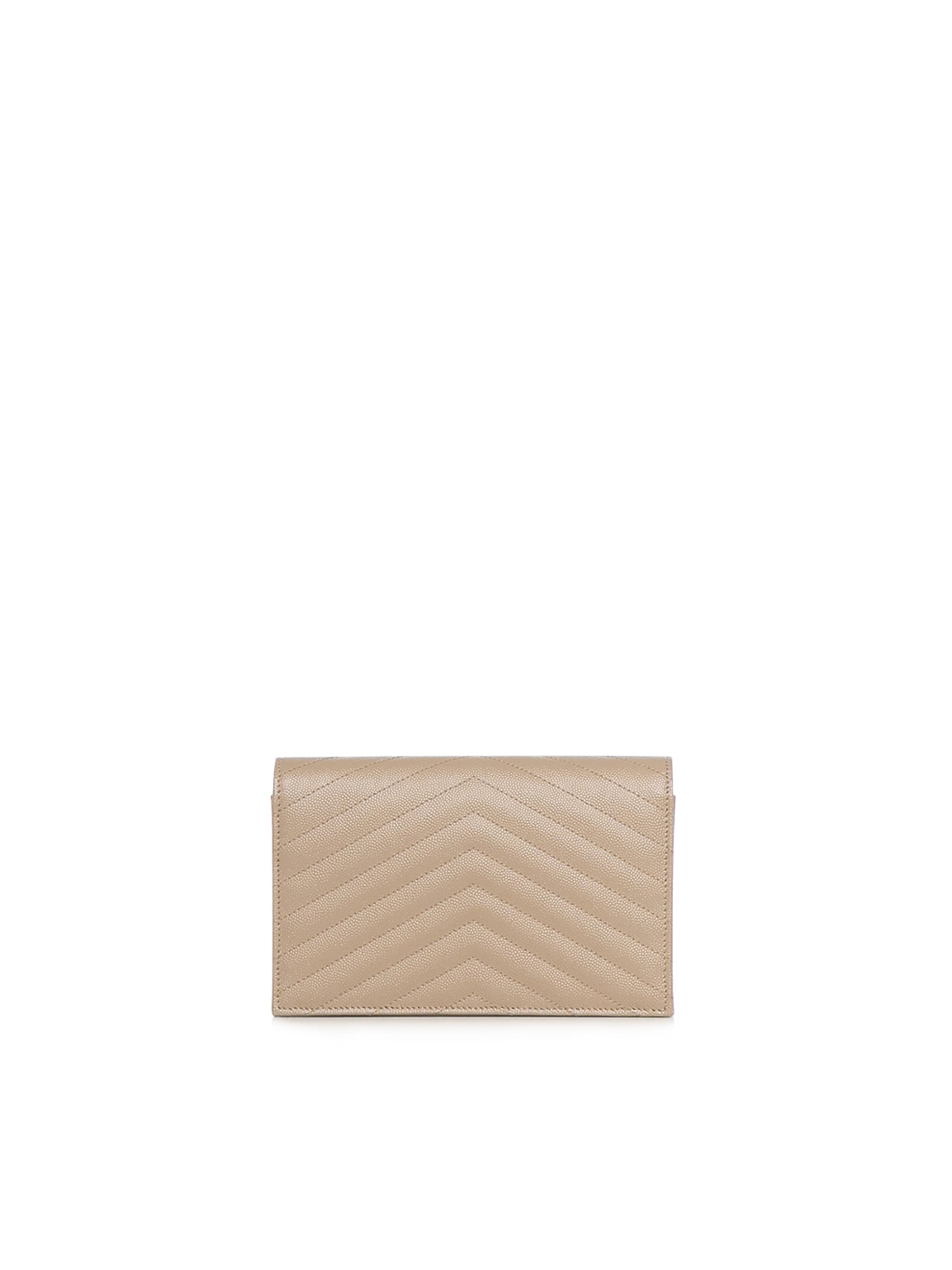 Pochette Envelope con catena Cassandre in pelle 742920 BOW012721 SAINT LAURENT 