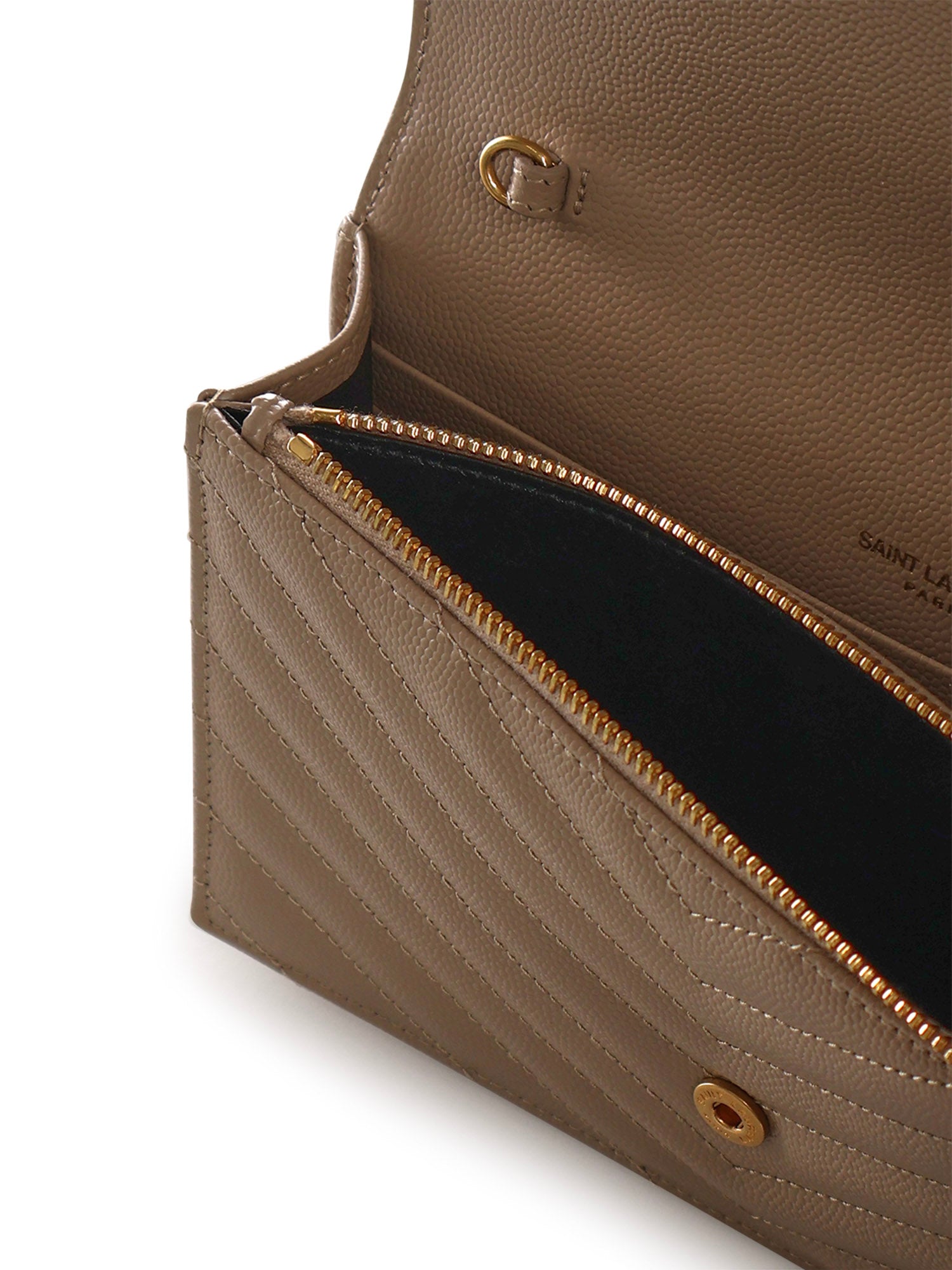 Pochette Envelope con catena Cassandre in pelle 742920 BOW012721 SAINT LAURENT 