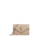 Pochette Envelope con catena Cassandre in pelle 742920 BOW012721 SAINT LAURENT 