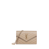 Pochette Envelope con catena Cassandre in pelle 742920 BOW012721 SAINT LAURENT 