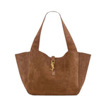 Borsa tote Le 5 à 7 Bea in suede 763435 008IW2885 SAINT LAURENT 